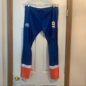 Bring Hockey Back John Tavares blue leggings